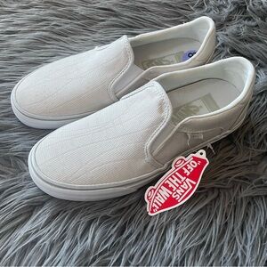 VANS asher deluxe woven textile slip-on